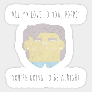 Mrs Doubtfire Sticker